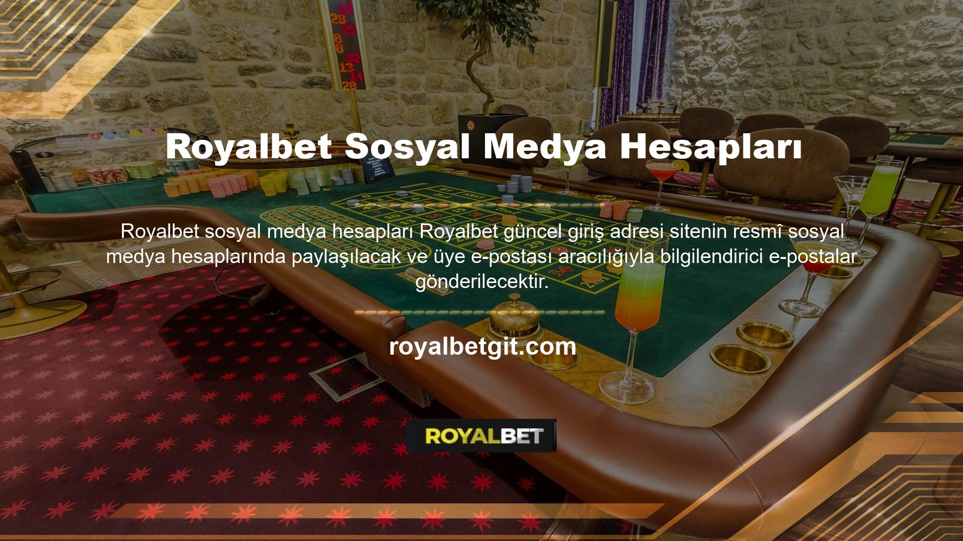 Ayrıca web sitemizdeki Royalbet giriş butonuna tıkladığınız saate bakılmaksızın yeni giriş butonunu kullanabileceğinizi de belirtmek isteriz